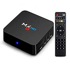 MAXQ PRO android TV box with remote 