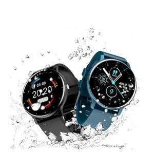 STYX KORE Smart Watch (Bluetooth, 32.51mm) (In Built Games, KORE, Electric Blue, Silicone Strap)