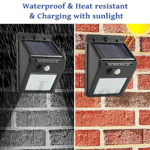 30 LED Solar motion Sensor Light