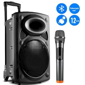 12'' Bluetooth Wireless Microphone Speaker